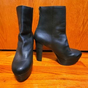 Steve Madden Black Booties